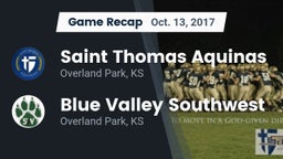 Recap: Saint Thomas Aquinas  vs. Blue Valley Southwest  2017