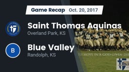 Recap: Saint Thomas Aquinas  vs. Blue Valley  2017
