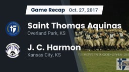 Recap: Saint Thomas Aquinas  vs. J. C. Harmon  2017