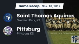 Recap: Saint Thomas Aquinas  vs. Pittsburg  2017