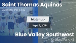 Matchup: St. Thomas Aquinas vs. Blue Valley Southwest  2018