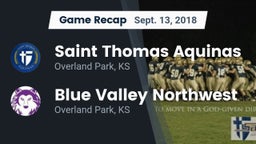 Recap: Saint Thomas Aquinas  vs. Blue Valley Northwest  2018