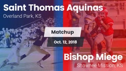 Matchup: St. Thomas Aquinas vs. Bishop Miege  2018