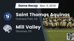 Recap: Saint Thomas Aquinas  vs. Mill Valley  2018