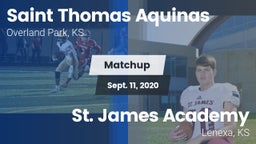 Matchup: St. Thomas Aquinas vs. St. James Academy  2020