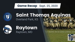 Recap: Saint Thomas Aquinas  vs. Raytown  2020