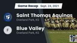 Recap: Saint Thomas Aquinas  vs. Blue Valley 2021