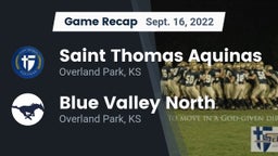 Recap: Saint Thomas Aquinas  vs. Blue Valley North  2022