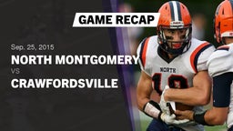 Recap: North Montgomery  vs. Crawfordsville 2015