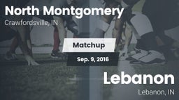 Matchup: North Montgomery vs. Lebanon  2016