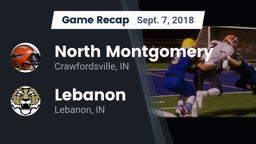 Recap: North Montgomery  vs. Lebanon  2018