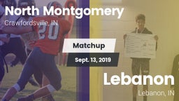 Matchup: North Montgomery vs. Lebanon  2019