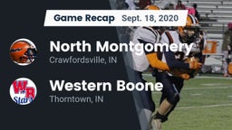 Recap: North Montgomery  vs. Western Boone  2020