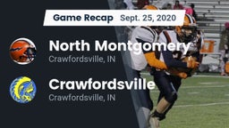 Recap: North Montgomery  vs. Crawfordsville  2020
