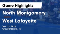 North Montgomery  vs West Lafayette  Game Highlights - Jan. 22, 2019