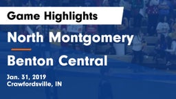 North Montgomery  vs Benton Central  Game Highlights - Jan. 31, 2019