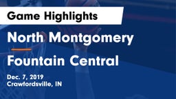 North Montgomery  vs Fountain Central  Game Highlights - Dec. 7, 2019