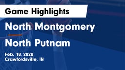 North Montgomery  vs North Putnam  Game Highlights - Feb. 18, 2020