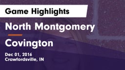 North Montgomery  vs Covington  Game Highlights - Dec 01, 2016