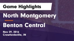 North Montgomery  vs Benton Central  Game Highlights - Nov 29, 2016