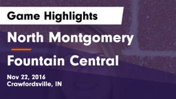 North Montgomery  vs Fountain Central  Game Highlights - Nov 22, 2016