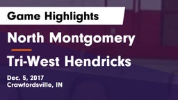 North Montgomery  vs Tri-West Hendricks  Game Highlights - Dec. 5, 2017
