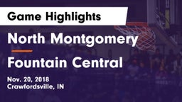 North Montgomery  vs Fountain Central  Game Highlights - Nov. 20, 2018