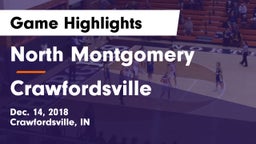 North Montgomery  vs Crawfordsville  Game Highlights - Dec. 14, 2018