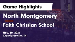 North Montgomery  vs Faith Christian School Game Highlights - Nov. 30, 2021
