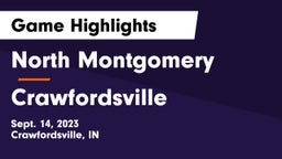 North Montgomery  vs Crawfordsville  Game Highlights - Sept. 14, 2023