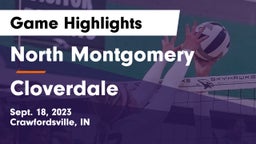 North Montgomery  vs Cloverdale  Game Highlights - Sept. 18, 2023