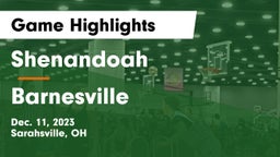 Shenandoah  vs Barnesville  Game Highlights - Dec. 11, 2023