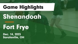 Shenandoah  vs Fort Frye  Game Highlights - Dec. 14, 2023