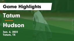 Tatum  vs Hudson  Game Highlights - Jan. 6, 2022