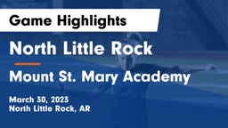 North Little Rock  vs Mount St. Mary Academy Game Highlights - March 30, 2023