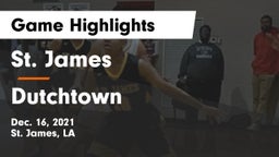 St. James  vs Dutchtown  Game Highlights - Dec. 16, 2021