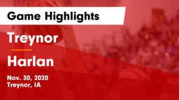 Treynor  vs Harlan  Game Highlights - Nov. 30, 2020