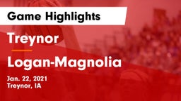 Treynor  vs Logan-Magnolia  Game Highlights - Jan. 22, 2021