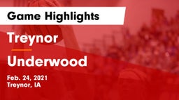 Treynor  vs Underwood  Game Highlights - Feb. 24, 2021