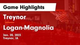Treynor  vs Logan-Magnolia  Game Highlights - Jan. 20, 2023