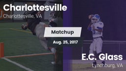Matchup: Charlottesville vs. E.C. Glass  2017