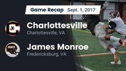 Recap: Charlottesville  vs. James Monroe  2017