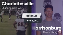 Matchup: Charlottesville vs. Harrisonburg  2017