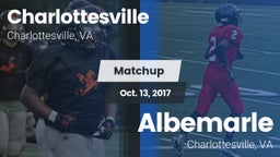 Matchup: Charlottesville vs. Albemarle  2017