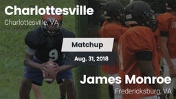 Matchup: Charlottesville vs. James Monroe  2018