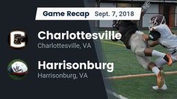 Recap: Charlottesville  vs. Harrisonburg  2018