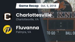 Recap: Charlottesville  vs. Fluvanna  2018