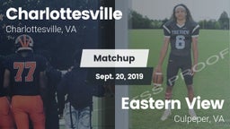 Matchup: Charlottesville vs. Eastern View  2019