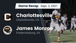 Recap: Charlottesville  vs. James Monroe  2021