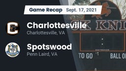 Recap: Charlottesville  vs. Spotswood  2021